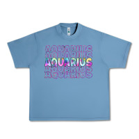 Pebble Blue aquarius Urban Heavy Tee - Artiststas