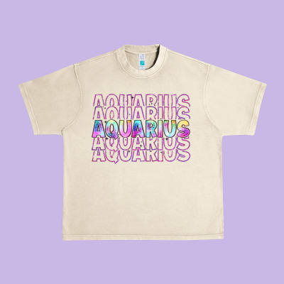 Aquarius Urban Heavy Tee Designed By Artiststas