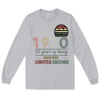 Moon Dust Vintage 1970 Limited Edition 50 Years Of Being Awe Long Sleeve Tee - Bettercallsaul