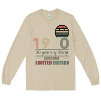 Mushroom Vintage 1970 Limited Edition 50 Years Of Being Awe Long Sleeve Tee - Bettercallsaul