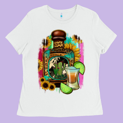 Tequila And Lime Ladies Tee Designed By Jasminsmagicworld