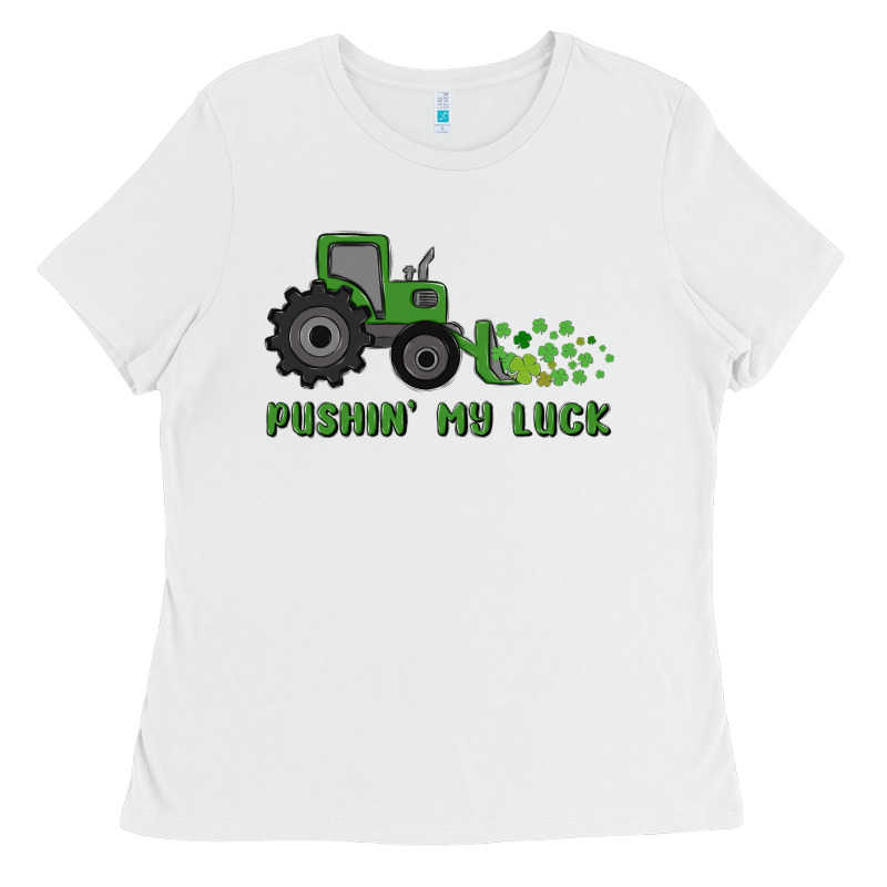 Pushin' My Luck Ladies Tee by MaliasSmallBusiness | Teevron