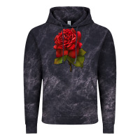 Cloud Black Oklahoma Rose Illustrations Vintage Hoodie - LillyAllenDesigns