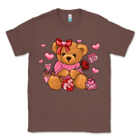 Chestnut valentines day teddy bear Classic Tee - LillyAllenDesigns