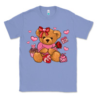 Colony Blue valentines day teddy bear Classic Tee - LillyAllenDesigns