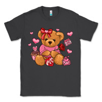 Smoke valentines day teddy bear Classic Tee - LillyAllenDesigns