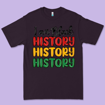 I Am Black History Premium Tee Designed By Maliassmallbusiness