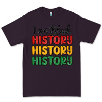 Plum i am black history Premium Tee - MaliasSmallBusiness