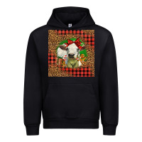 Black cute baby calf christmas Urban Hoodie - LillyAllenDesigns