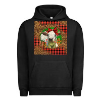 Pigment Black cute baby calf christmas Urban Hoodie - LillyAllenDesigns