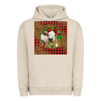 Pigment French Oak cute baby calf christmas Urban Hoodie - LillyAllenDesigns