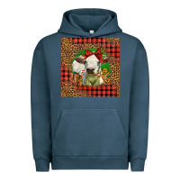 Pigment Midnight Navy cute baby calf christmas Urban Hoodie - LillyAllenDesigns