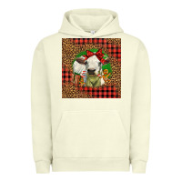 Pigment Pistachio cute baby calf christmas Urban Hoodie - LillyAllenDesigns