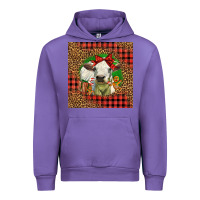 Tulip cute baby calf christmas Urban Hoodie - LillyAllenDesigns