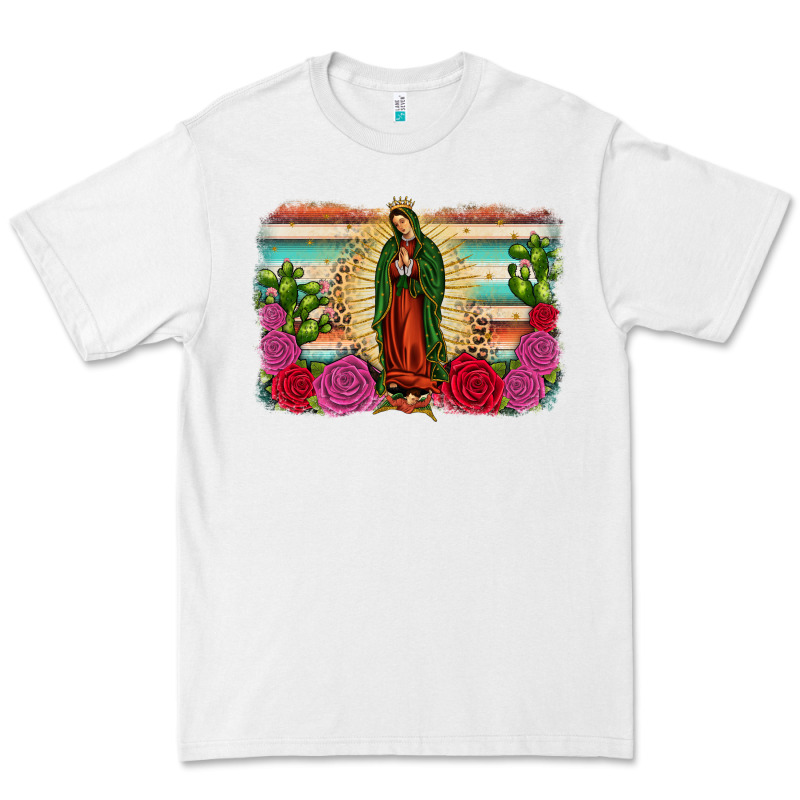 Western Our Lady Of Guadalupe Premium Tee by JahusDesignShop | Teevron