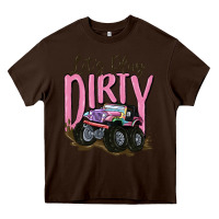 Let's Play Dirty Heavy Core Tee | Teevron