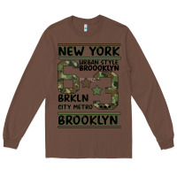 Chestnut Newyork Brooklyn Long Sleeve Tee - Bettercallsaul