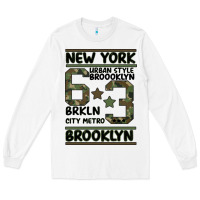 White Newyork Brooklyn Long Sleeve Tee - Bettercallsaul