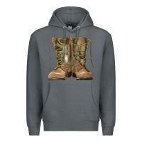 Rock soldier boots Premium Hoodie - RanaPortraitStore