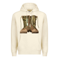 Sandshell soldier boots Premium Hoodie - RanaPortraitStore