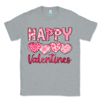 Heather Grey happy valentines Classic Tee - LillyAllenDesigns