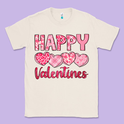 Happy Valentines Classic Tee Designed By Lillyallendesigns