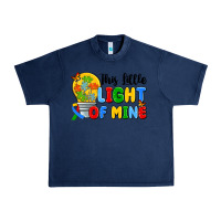 Navy this little light of mine Urban Heavy Tee - Artiststas