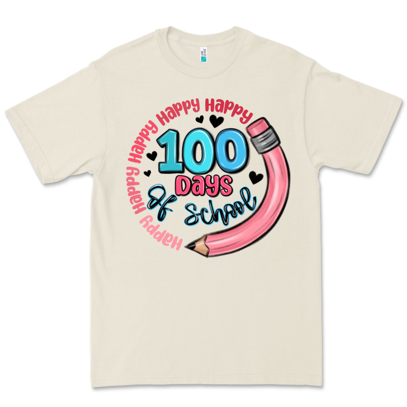 Happy 100 Days Of School Premium Tee by MaliasSmallBusiness | Teevron