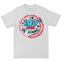 Dove Grey happy 100 days of school Premium Tee - MaliasSmallBusiness
