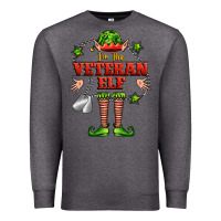 Charcoal Heather im the veteran elf Premium Sweatshirt - FaDigitalArtStudio