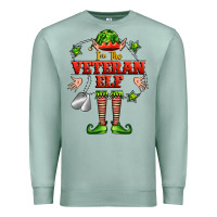 Seafoam im the veteran elf Premium Sweatshirt - FaDigitalArtStudio