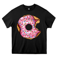 Black pink strawberry donut Heavy Core Tee - AdoDesignShop
