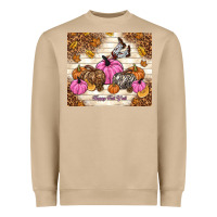 Mushroom happy fall y'all cowgirl Heavyweight Sweatshirt - TumblerDesignByShophia