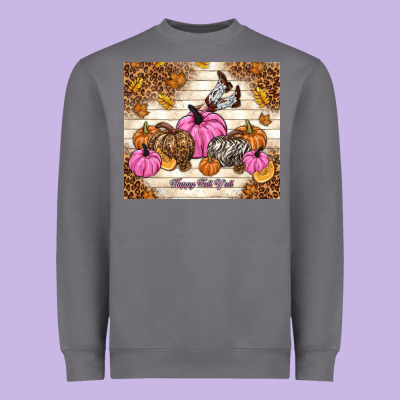 Happy Fall Y'all Cowgirl Heavyweight Sweatshirt Designed By Tumblerdesignbyshophia