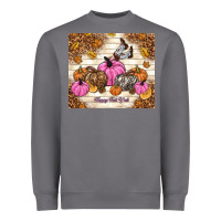 Storm happy fall y'all cowgirl Heavyweight Sweatshirt - TumblerDesignByShophia