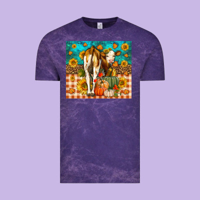 Western Fall Heifer Vintage Tee Designed By Lillyallendesigns