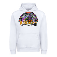 White Halloween Urban Hoodie - SublimationCraftShop