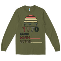Army Green Vintage May 1970 Long Sleeve Tee - Bettercallsaul