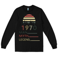Black Vintage May 1970 Long Sleeve Tee - Bettercallsaul