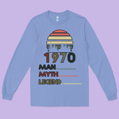Vintage May 1970 Long Sleeve Tee Designed By Bettercallsaul