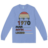 Colony Blue Vintage May 1970 Long Sleeve Tee - Bettercallsaul
