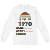 White Vintage May 1970 Long Sleeve Tee - Bettercallsaul
