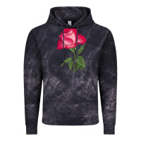 Cloud Black Love At First Sight Rose Vintage Hoodie - LillyAllenDesigns