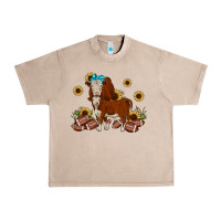 French Oak football hereford sunflower Urban Heavy Tee - JahusDesignShop