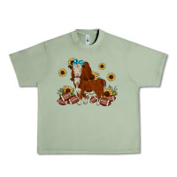 Oil Green football hereford sunflower Urban Heavy Tee - JahusDesignShop
