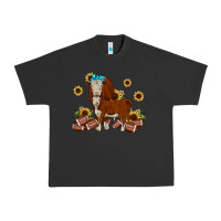 Pigment Black football hereford sunflower Urban Heavy Tee - JahusDesignShop