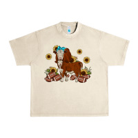 Sandshell football hereford sunflower Urban Heavy Tee - JahusDesignShop