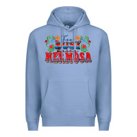 Colony Blue Too busy being hermosa Premium Hoodie - FaDigitalArtStudio