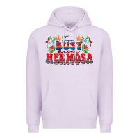 Lilac Too busy being hermosa Premium Hoodie - FaDigitalArtStudio