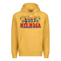 Mustard Too busy being hermosa Premium Hoodie - FaDigitalArtStudio